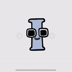 Alphabet Lore Letter F Jumping On Letter I GIF