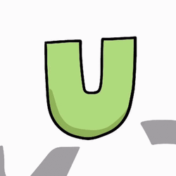 Alphabet Lore Letter U GIF