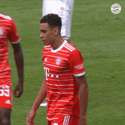 Alphonso Davies Kiss Jamal Musiala  GIF