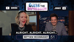Alright Alright Alright Sarah Paulson GIF