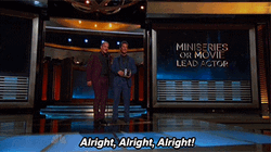 Alright Alright Alright Woody Harrelson GIF
