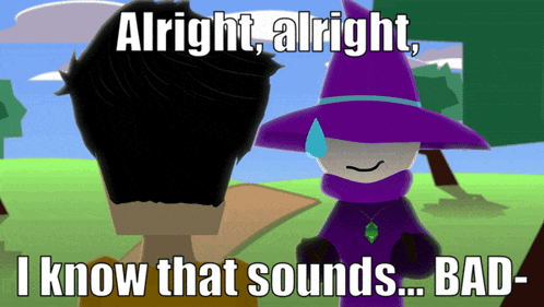 Alright Alright I Know That Sounds Bad On A Cartoon GIF