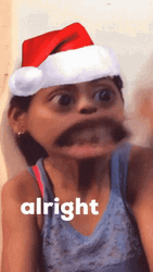 Alright Snapchat Girl Filter GIF