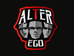 Alter Ego Go Go Go Cheering Logo GIF