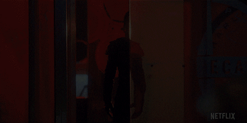 Altered Carbon Walks Automatic Door Opening GIF