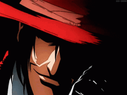 Alucard Hellsing  Badass Look GIF