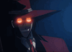 Alucard Hellsing Talking About Gun GIF