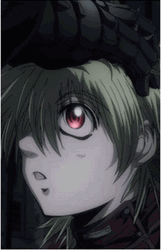 Alucard Holds Seras Head GIF