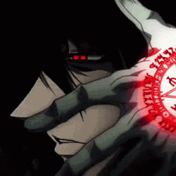 Alucard Ultimate Hand Symbol GIF