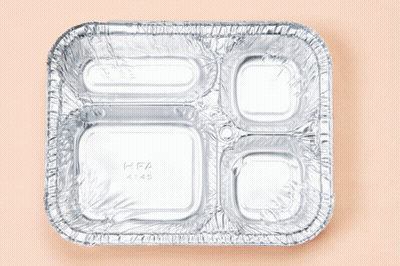 Aluminum Tray With HFA 4145 GIF