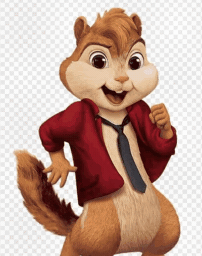 Alvin And The Chipmunks Dancing On Ledge By Hollywood Sign GIF
