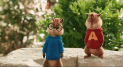 Alvin And The Chipmunks Playing With Kid GIF