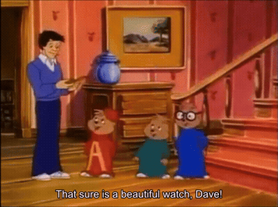 Alvin And The Chipmunks That Sure Is A Beautiful Watch GIF