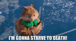 Alvin And The Chipmunks Theodore Hungry Reaction GIF
