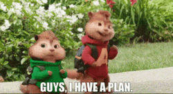 Alvin And Theodore Chipmunks Going To School GIF