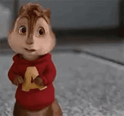 Alvin The Chipmunk Smiling Arms Crossed GIF