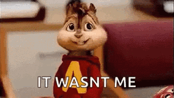 Alvin The Chipmunks Wasnt Me GIF