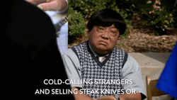 Always Be Closing Asian Steak Knives Seller GIF