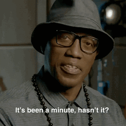 Always Bet On Black Been Minute Hasn't It GIF