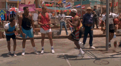 Always Bet On Black Tip Toe High Five GIF