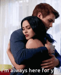 Always Camila Mendes And KJ Apa Hug GIF