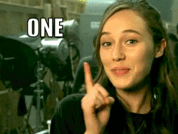 Alycia Debnam-Carey One Day Countdown GIF
