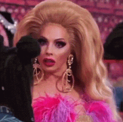 Alyssa Edwards Drag Race Shock Disbelief  GIF