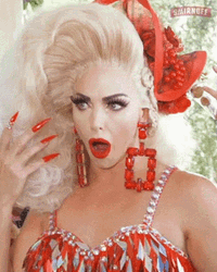 Alyssa Edwards OMG Shocked Reaction GIF