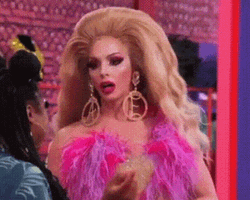Alyssa Edwards RuPaul's Drag Race Oh Reaction GIF