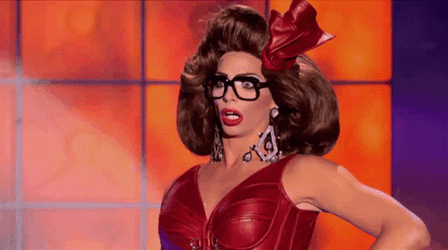 Alyssa Edwards RuPaul's Drag Race Point GIF