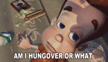 Am I Hungover Jimmy Neutron Waking Up GIF