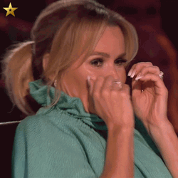 Amanda Holden Horrified And Scared GIF