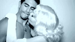 Amanda Lepore Stealing Hickey Kisses GIF