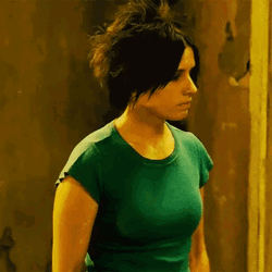 Amanda Young Serious Face In Saw Movie GIF