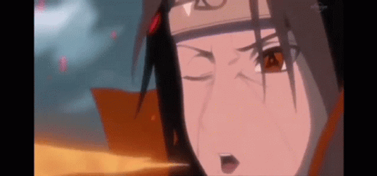 Amaterasu Itachi Open Eye GIF