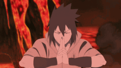 Amaterasu Itachi Sasuke Uchiha GIF