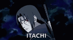 Amaterasu Itachi Sharingan Zoom GIF