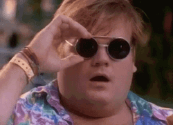 Amazed Chris Farley GIF