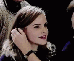 Amazed Emma Watson