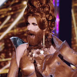 Amazed Gingzilla Drag Queen GIF