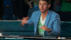 Amazed Nick Jonas GIF