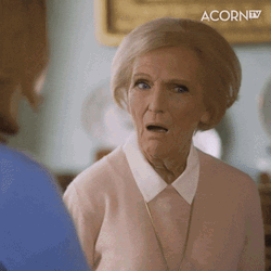 Amazed Old Lady Wooow GIF