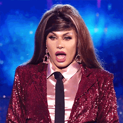 Amazed Surprised Jaw Drop Grag Queen GIF