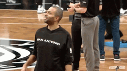  Amazed Tony Parker San Antonio Spurs GIF