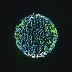 Amazing Art Globe Spinning GIF