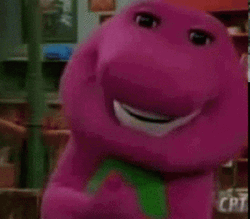 Amazing Barney Meme GIF