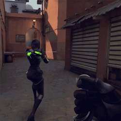 Amazing Butterfly Knife Two Hands Technique GIF