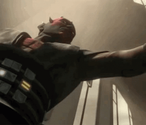 Amazing Darth Maul Getting Lightsaber GIF