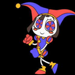 Amazing Digital Circus Dancing Pomni Clown GIF