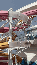 Amazing Giant Caribbean Waterslide GIF